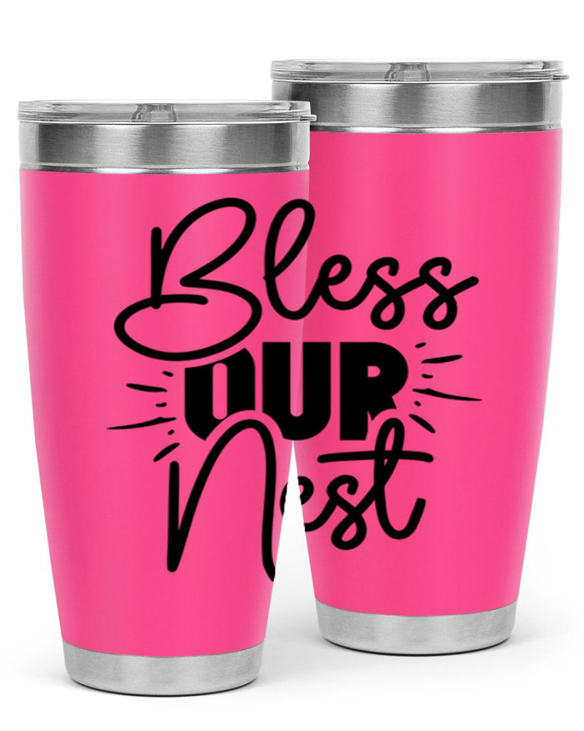 Bless Our Nest 52#- spring- Tumbler