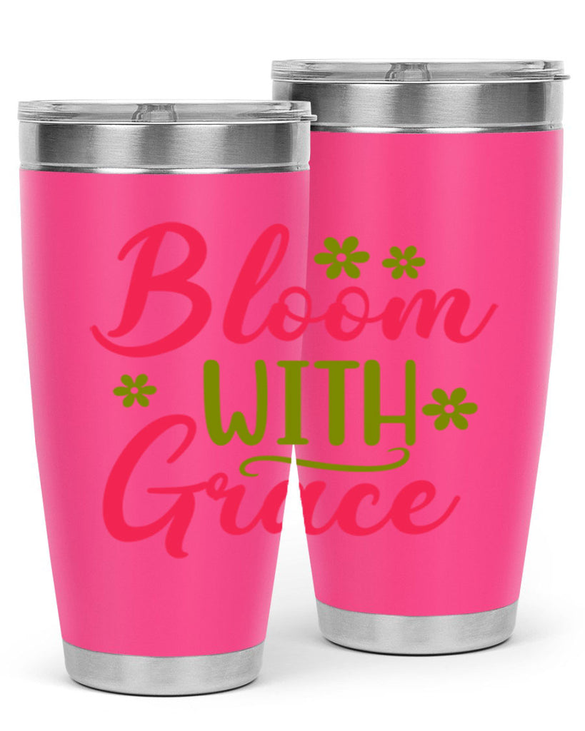 Bloom With Grace 80#- spring- Tumbler