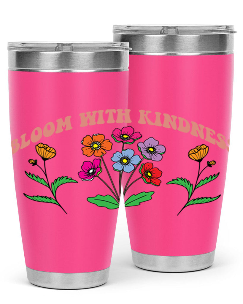 Bloom with Kindness  92#- spring- Tumbler