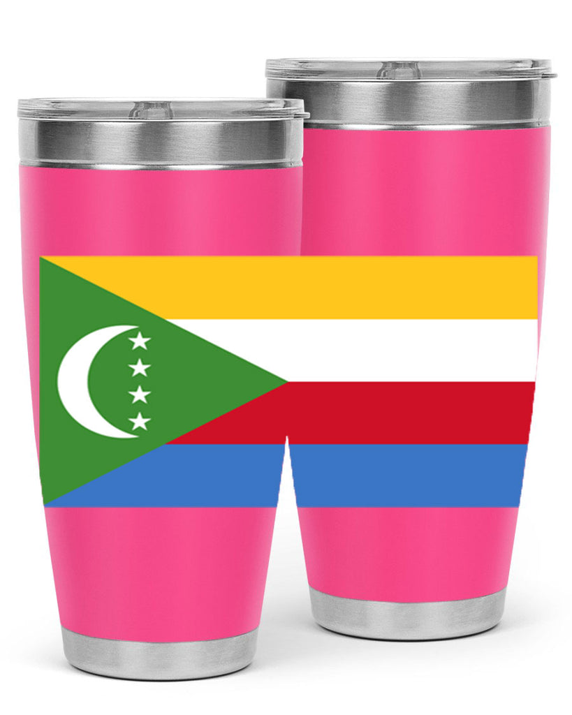 Comoros 160#- world flags- Tumbler