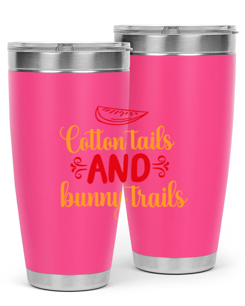 Cotton tails and bunny trails 111#- spring- Tumbler