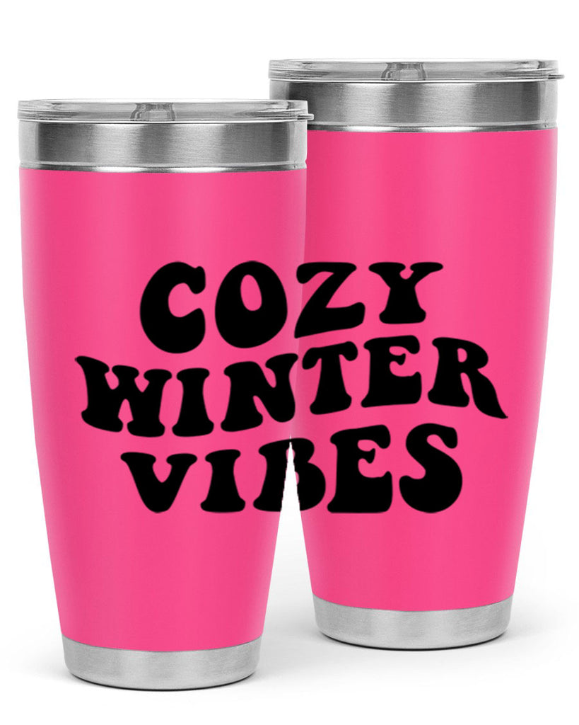 Cozy Winter Vibes 64#- winter- Tumbler