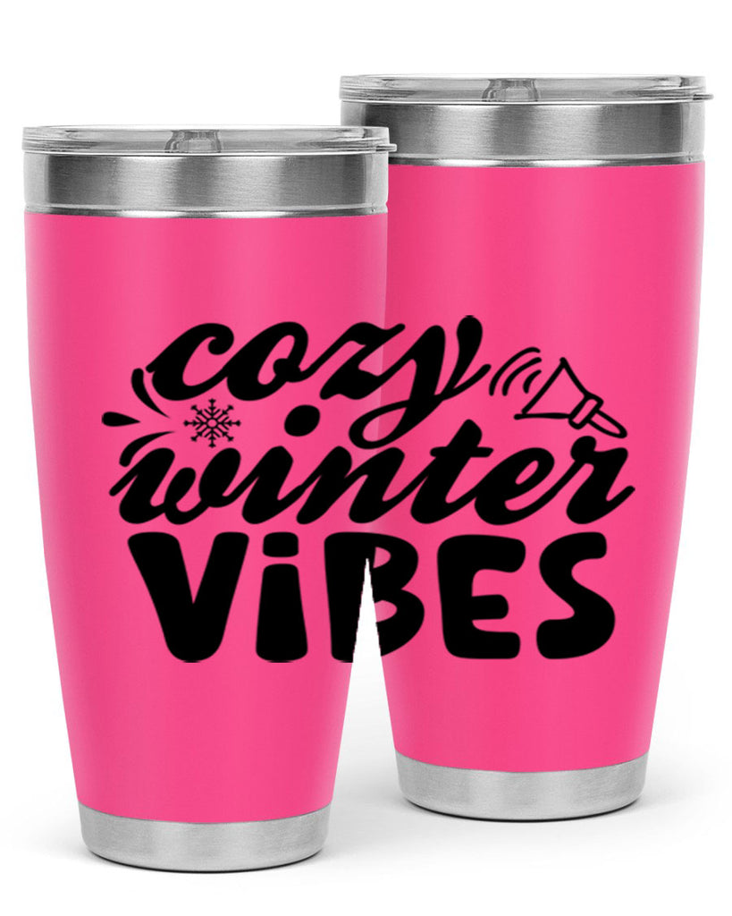 Cozy Winter Vibes 67#- winter- Tumbler