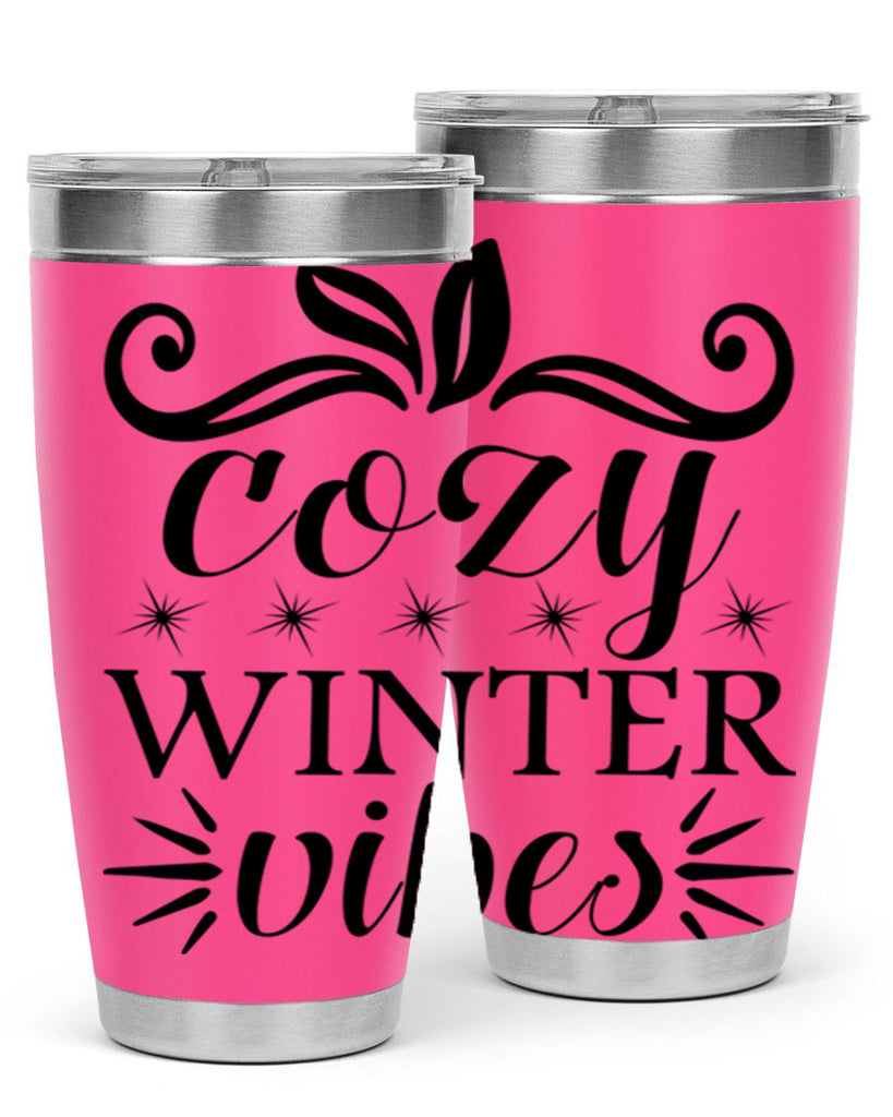 Cozy Winter Vibes 78#- winter- Tumbler