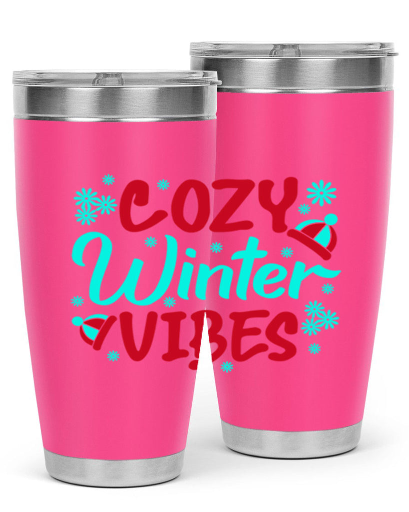 Cozy Winter Vibes Winter 83#- winter- Tumbler