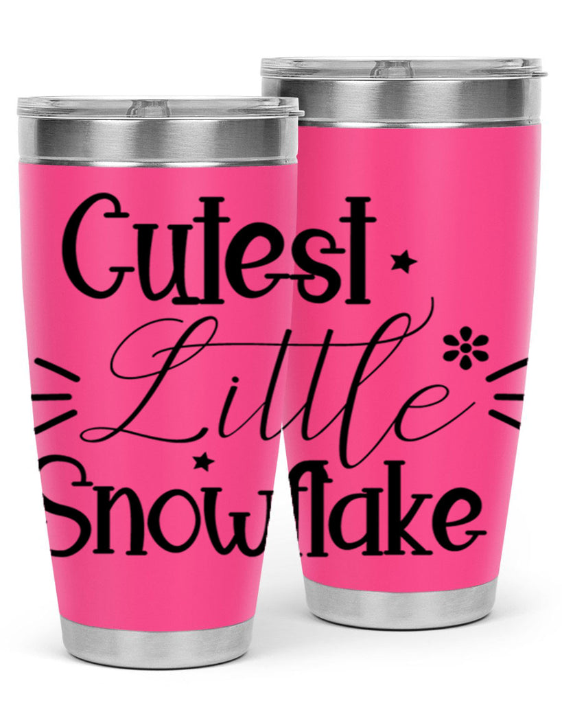 Cutest Little Snowflake90#- winter- Tumbler