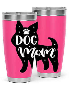 Dog Mom Style 27#- dog- Tumbler