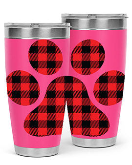 Dog Paw Style 95#- dog- Tumbler