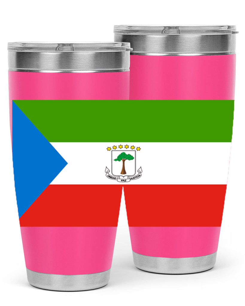 Equatorial Guinea 144#- world flags- Tumbler