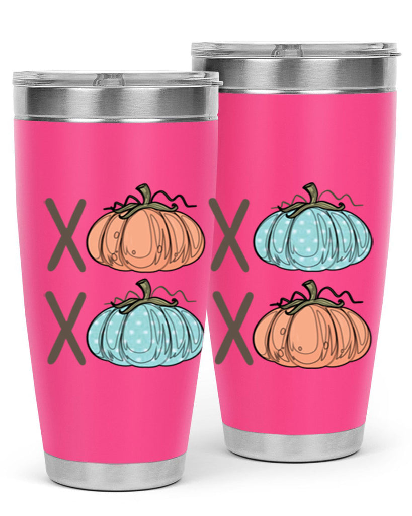 Fall Pumpkin XOXO 129#- fall- Tumbler