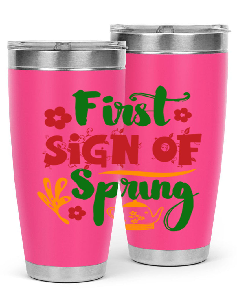 First Sign of Spring 139#- spring- Tumbler
