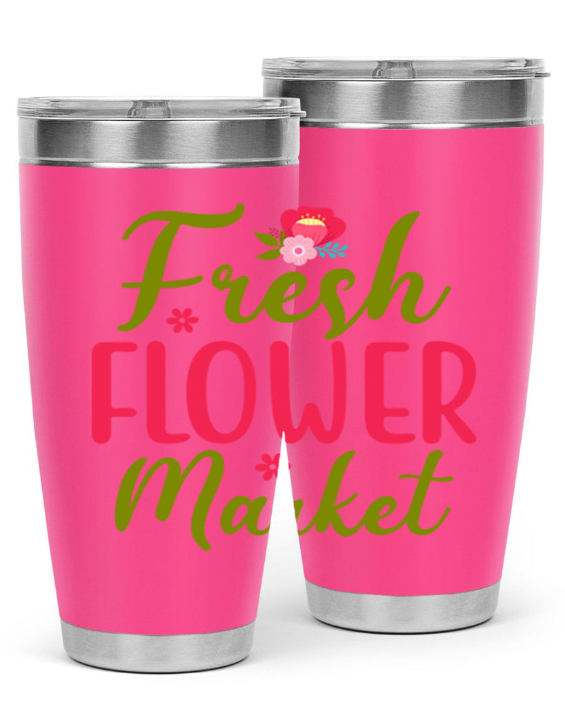 Fresh Flower Market 144#- spring- Tumbler