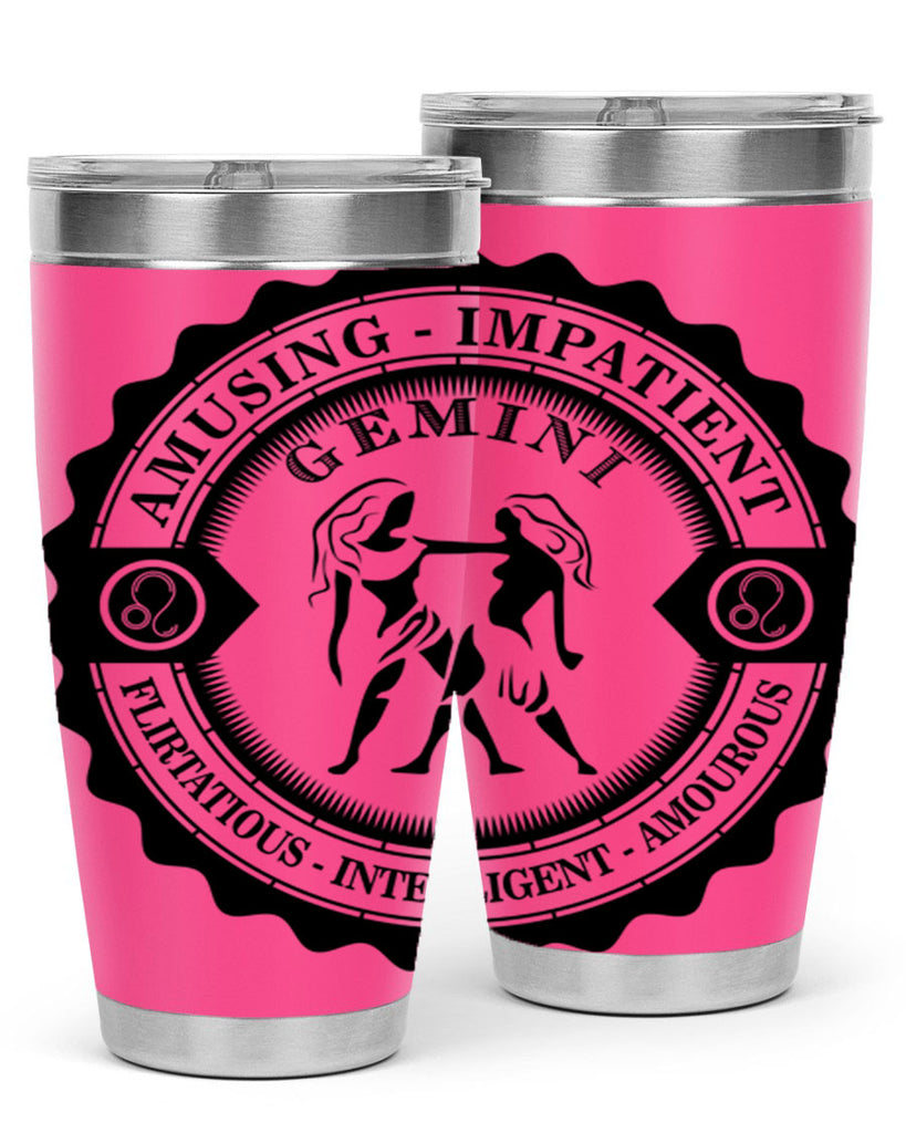 Gemini 11#- zodiac- Tumbler