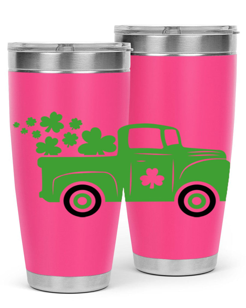 Green Truck Style 97#- St Patricks Day- Tumbler