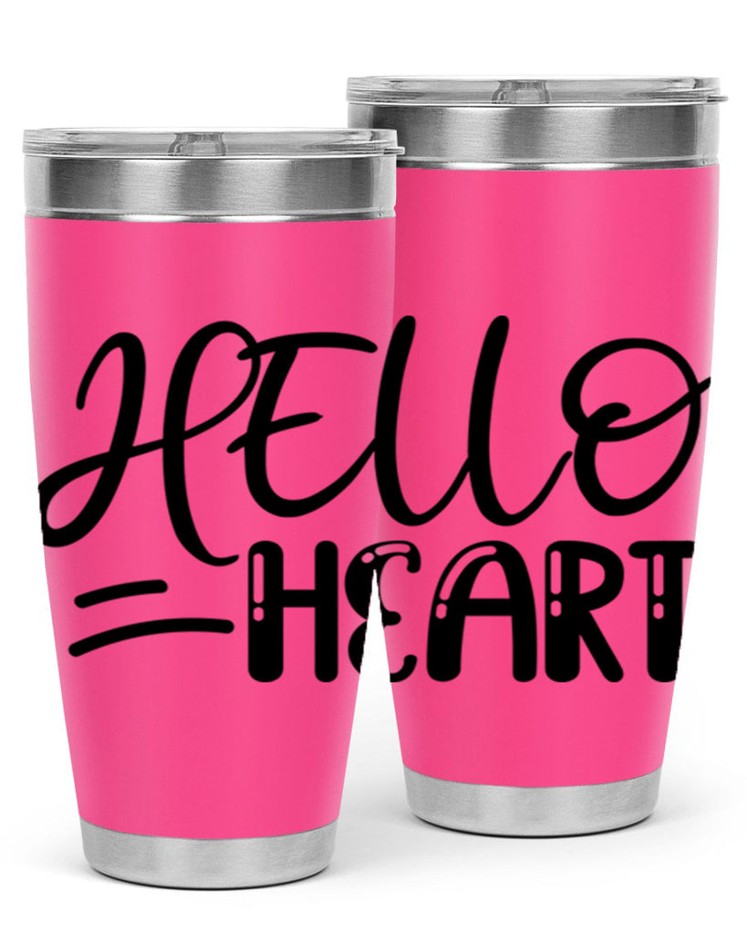 HELLO HEART  220#- spring- Tumbler