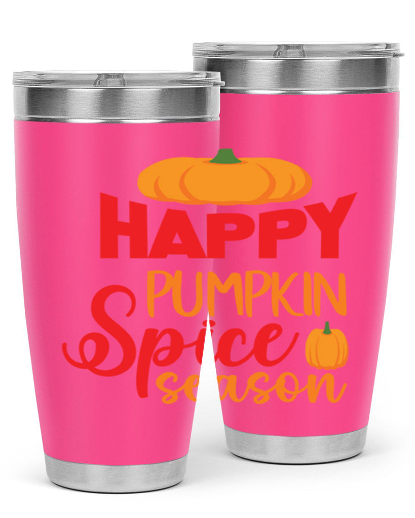HappyPumpkinSpiceSeason 259#- fall- Tumbler