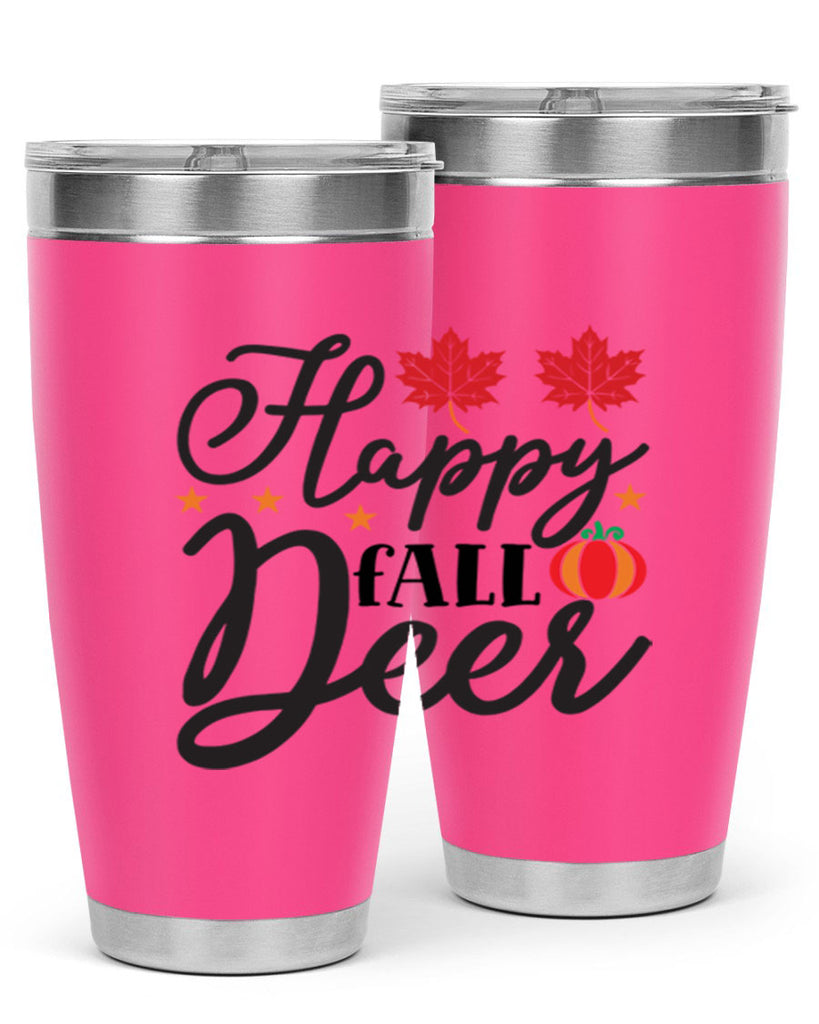 Happyfalldeer 254#- fall- Tumbler