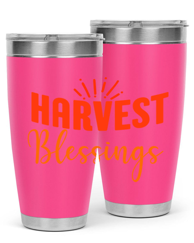 Harvest Blessings Design 264#- fall- Tumbler