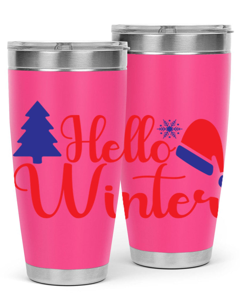 Hello Winter 179#- winter- Tumbler