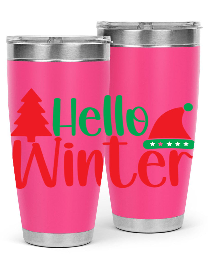 Hello Winter 180#- winter- Tumbler