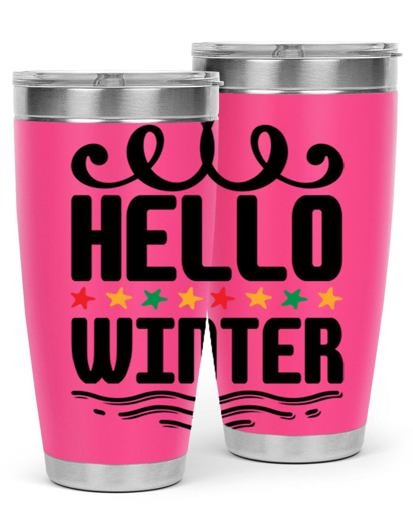 Hello Winter 185#- winter- Tumbler