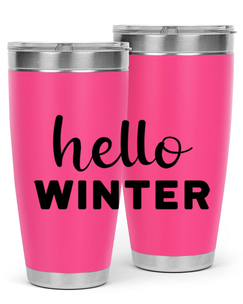 Hello Winter 186#- winter- Tumbler