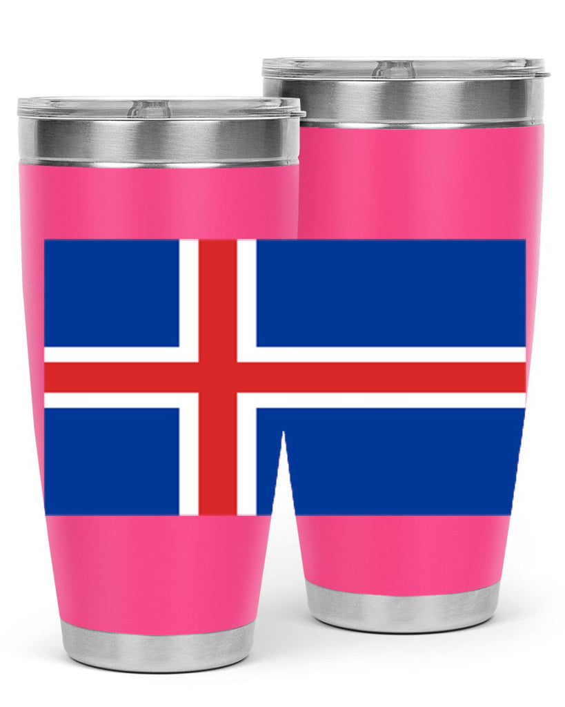 Iceland 122#- world flags- Tumbler