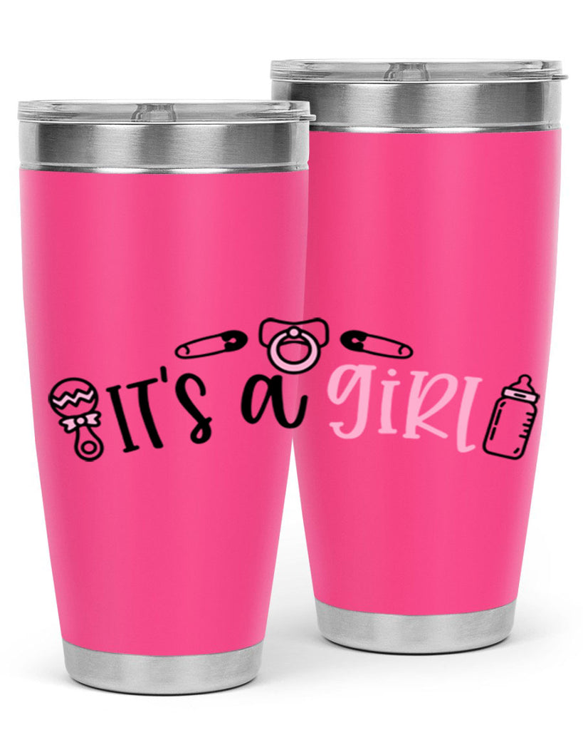 Its A Girl Style 78#- baby- tumbler