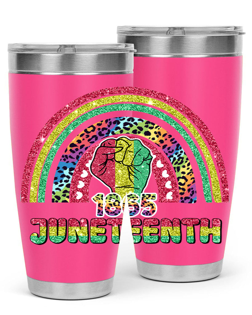 Juneteenth 1865 Rainbow 19#- Juneteenth- tumbler