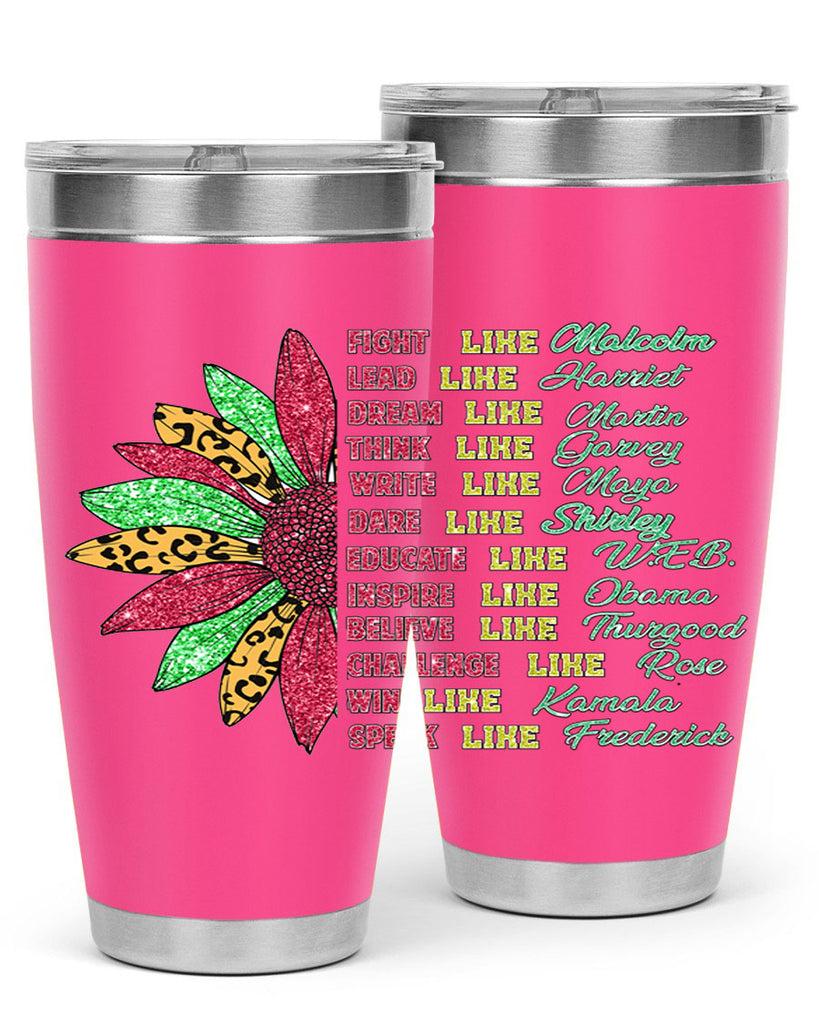 Juneteenth Sunflower Design 17#- Juneteenth- tumbler