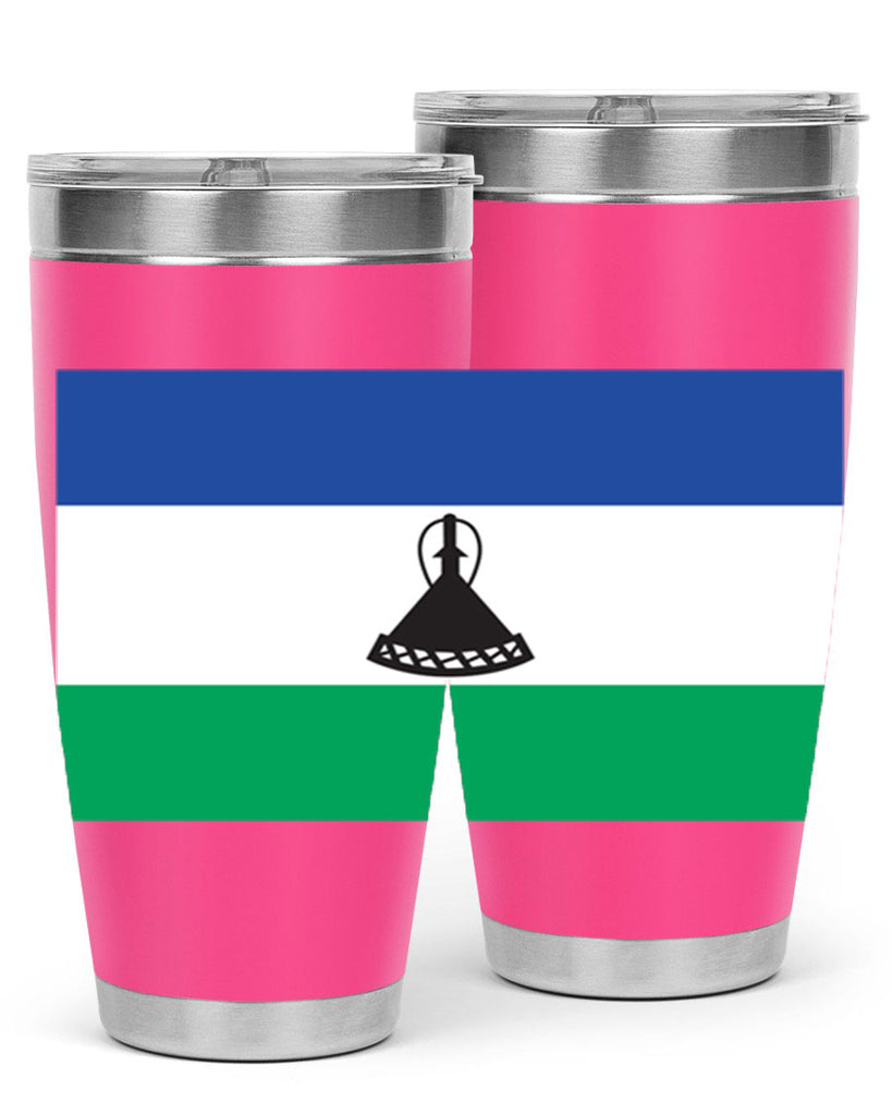 Lesotho 102#- world flags- Tumbler