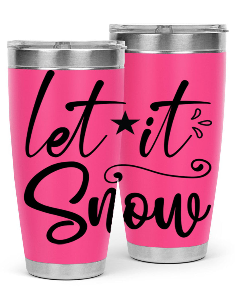 Let it snow 292#- winter- Tumbler