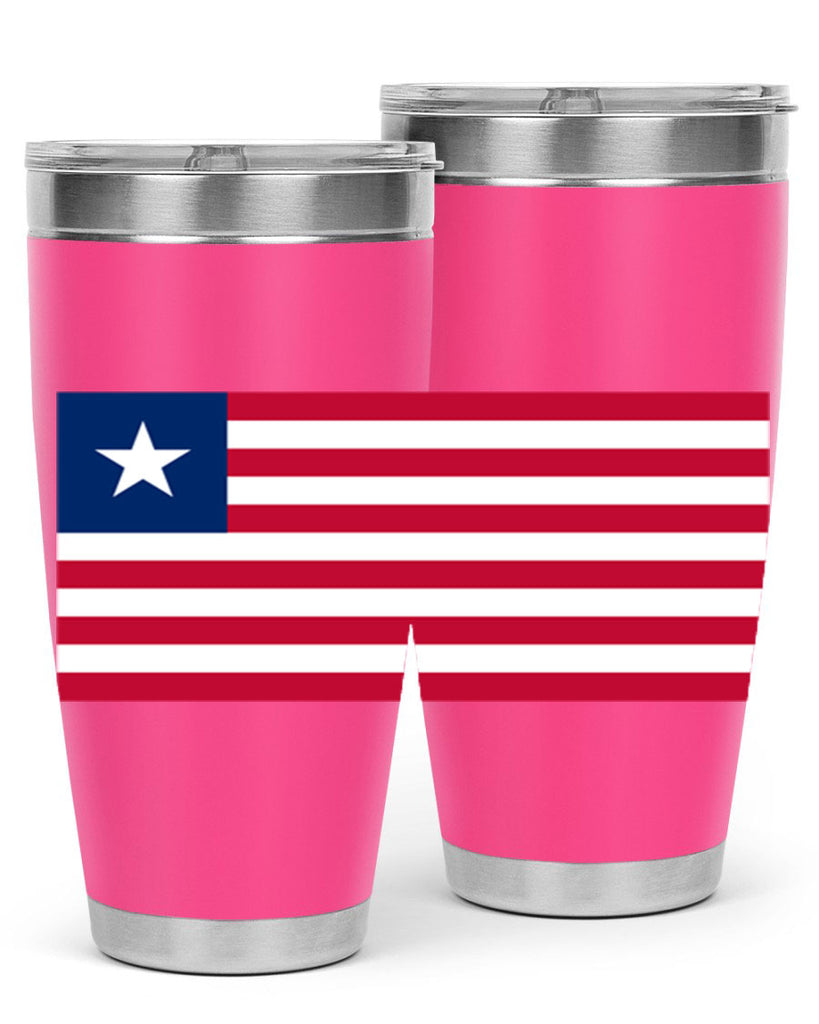 Liberia 101#- world flags- Tumbler