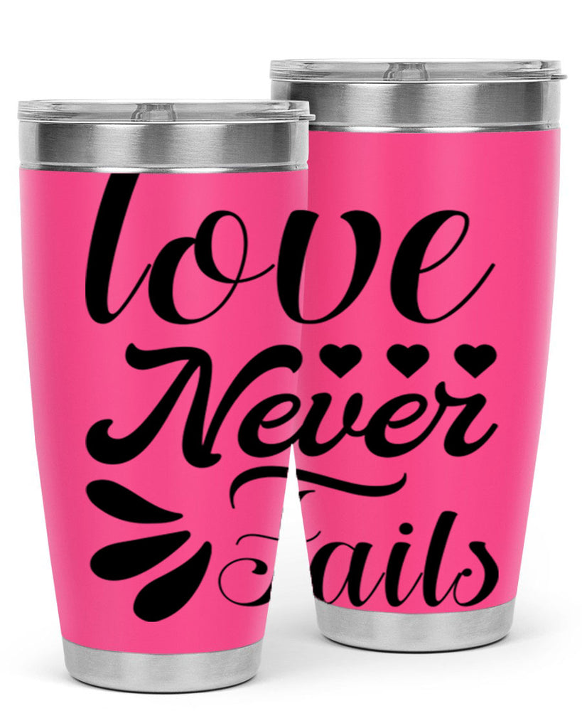 Love Never Fails 316#- winter- Tumbler