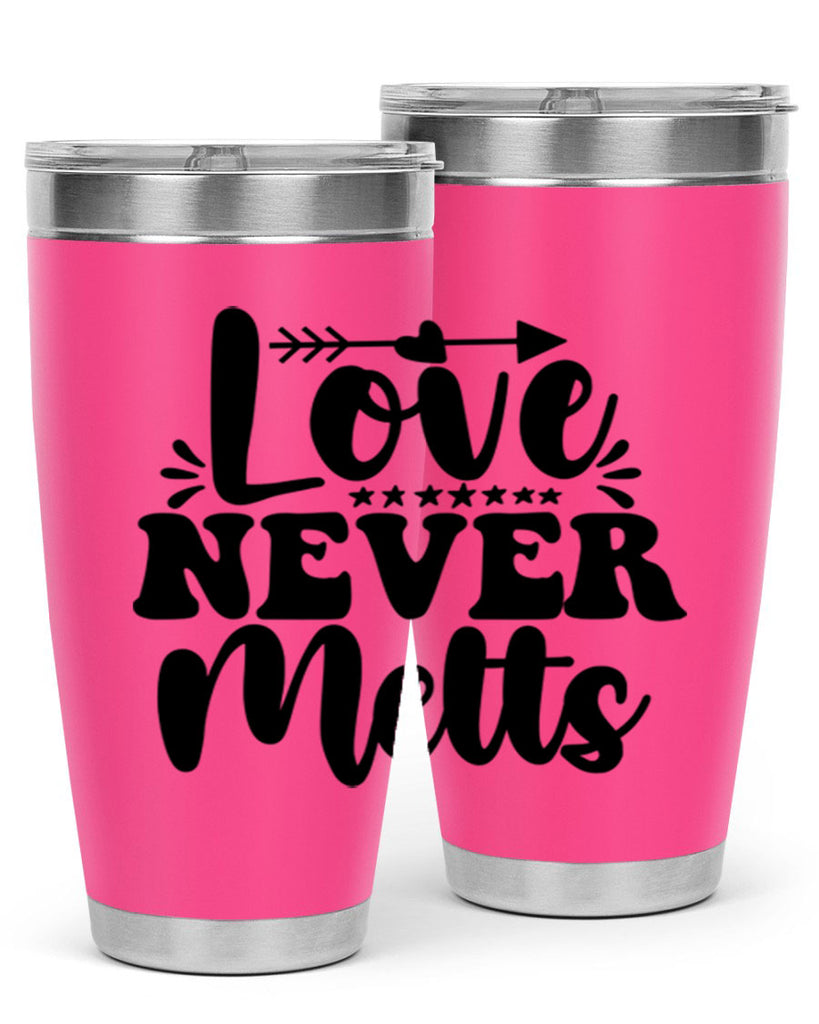 Love Never Melts 310#- winter- Tumbler