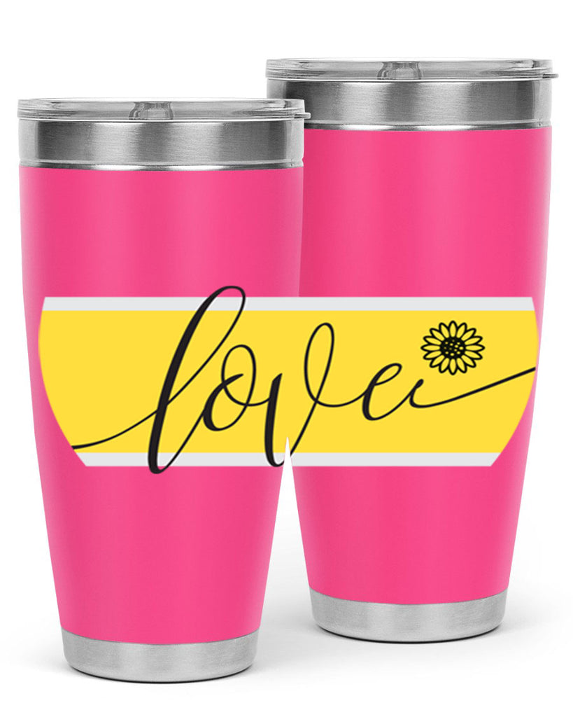 Love and daisy327#- spring- Tumbler