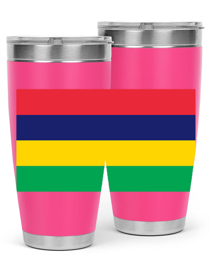 Mauritius 88#- world flags- Tumbler