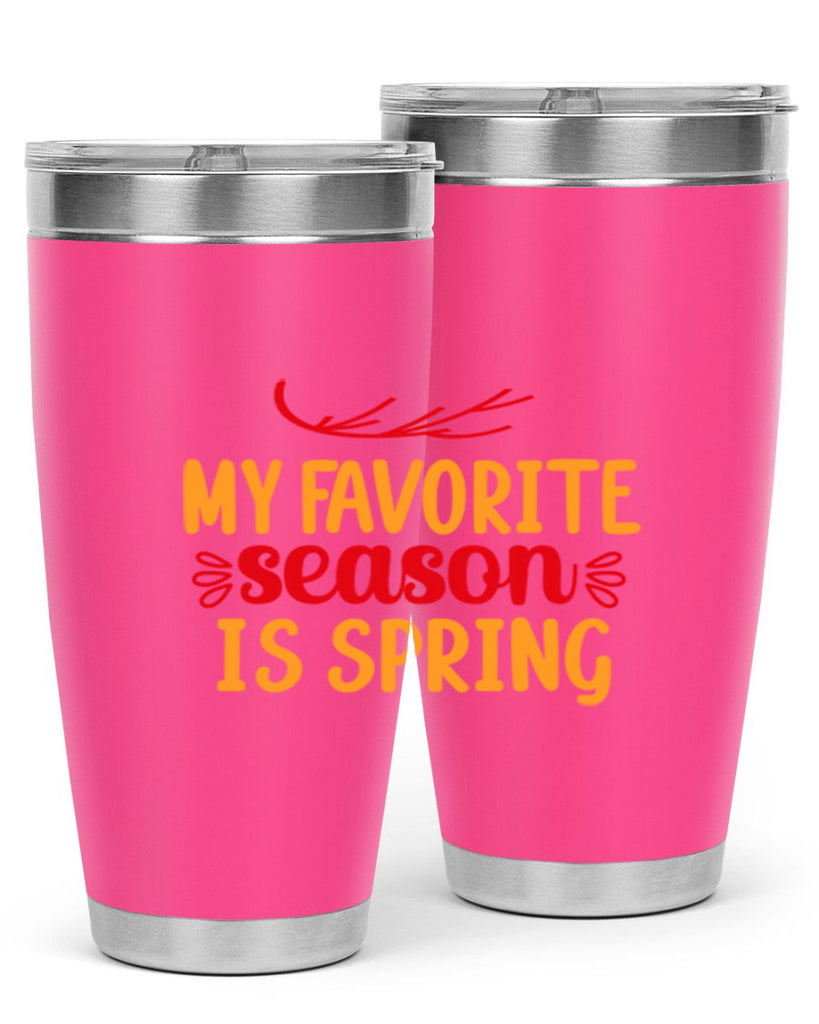 My favorite season is spring 342#- spring- Tumbler