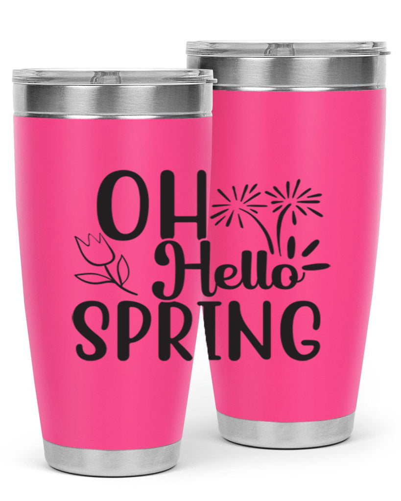 Oh hello spring 358#- spring- Tumbler