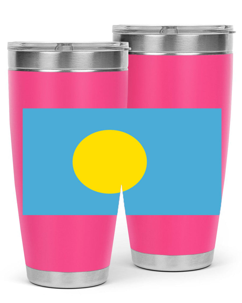 Palau 65#- world flags- Tumbler