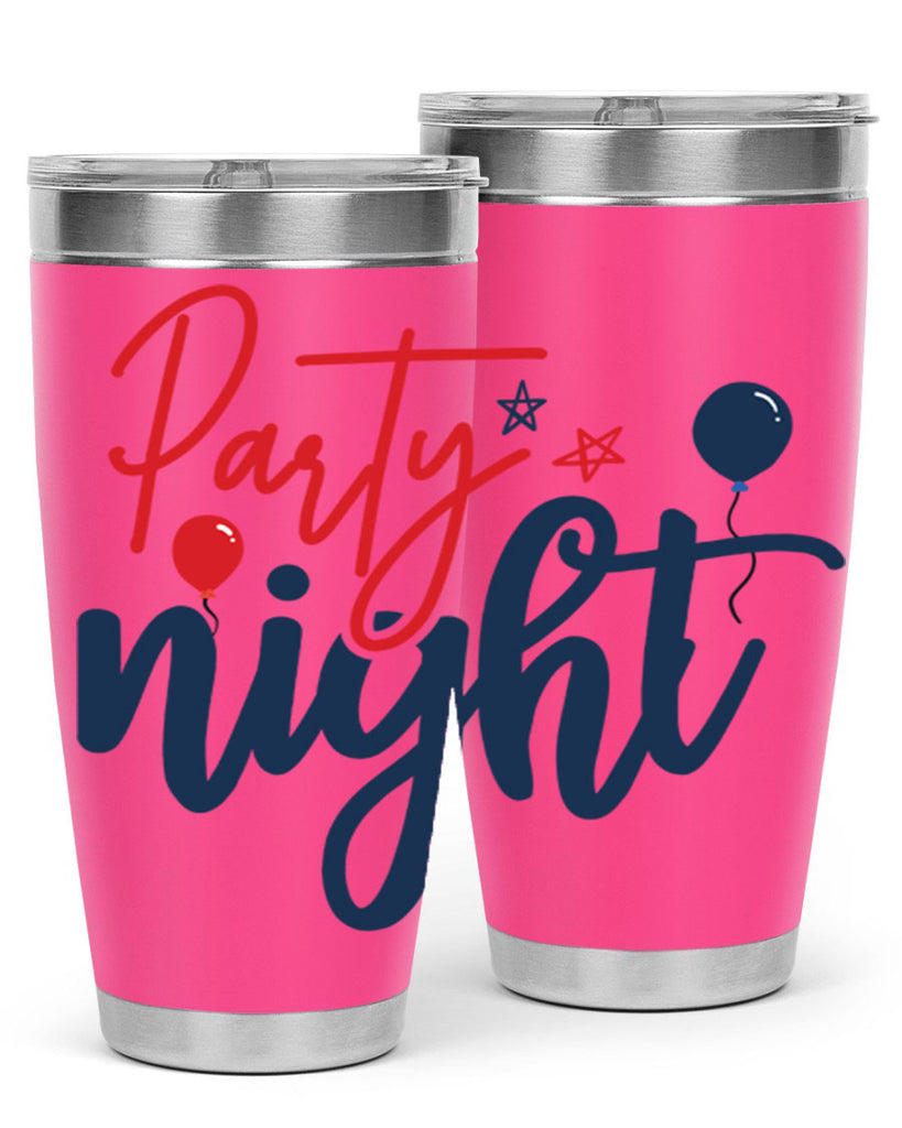 Party Night Style 84#- Fourt Of July- Tumbler