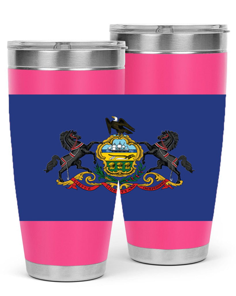 Pensilvania 14#- Us Flags- Tumbler