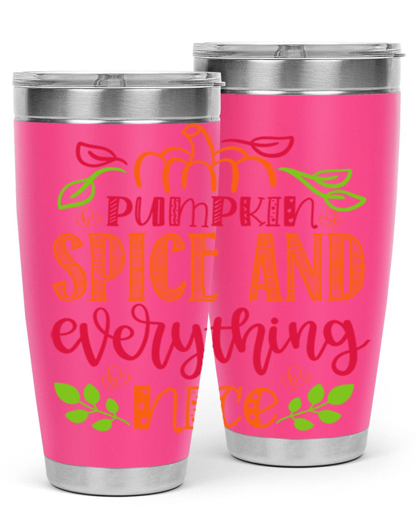 Pumpkin Spice and Everything Nice 536#- fall- Tumbler