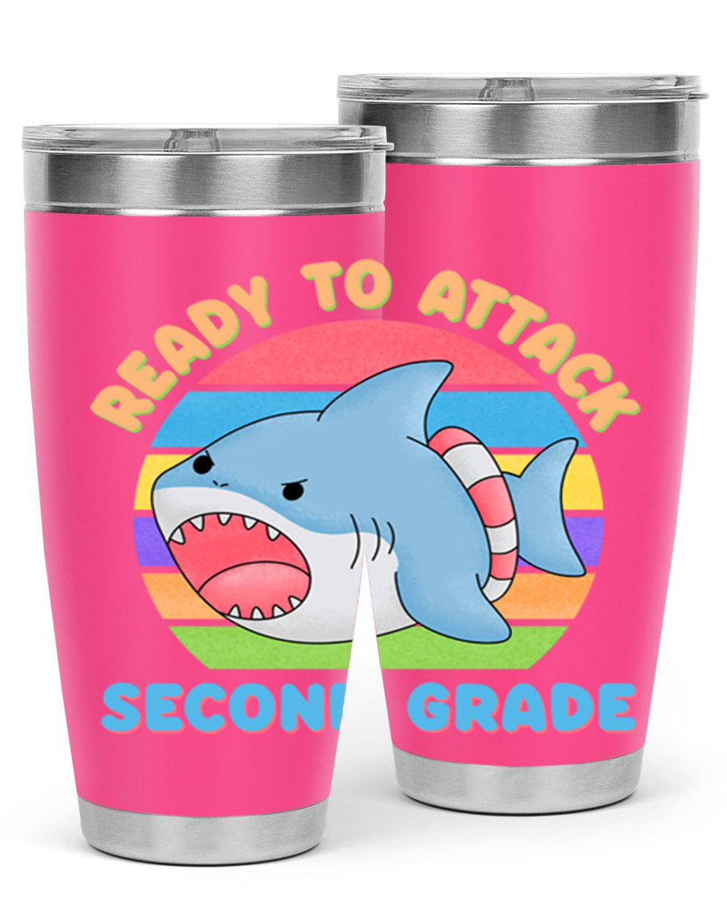 Ready to Attack 2nd Grade 19#- second grade- Tumbler