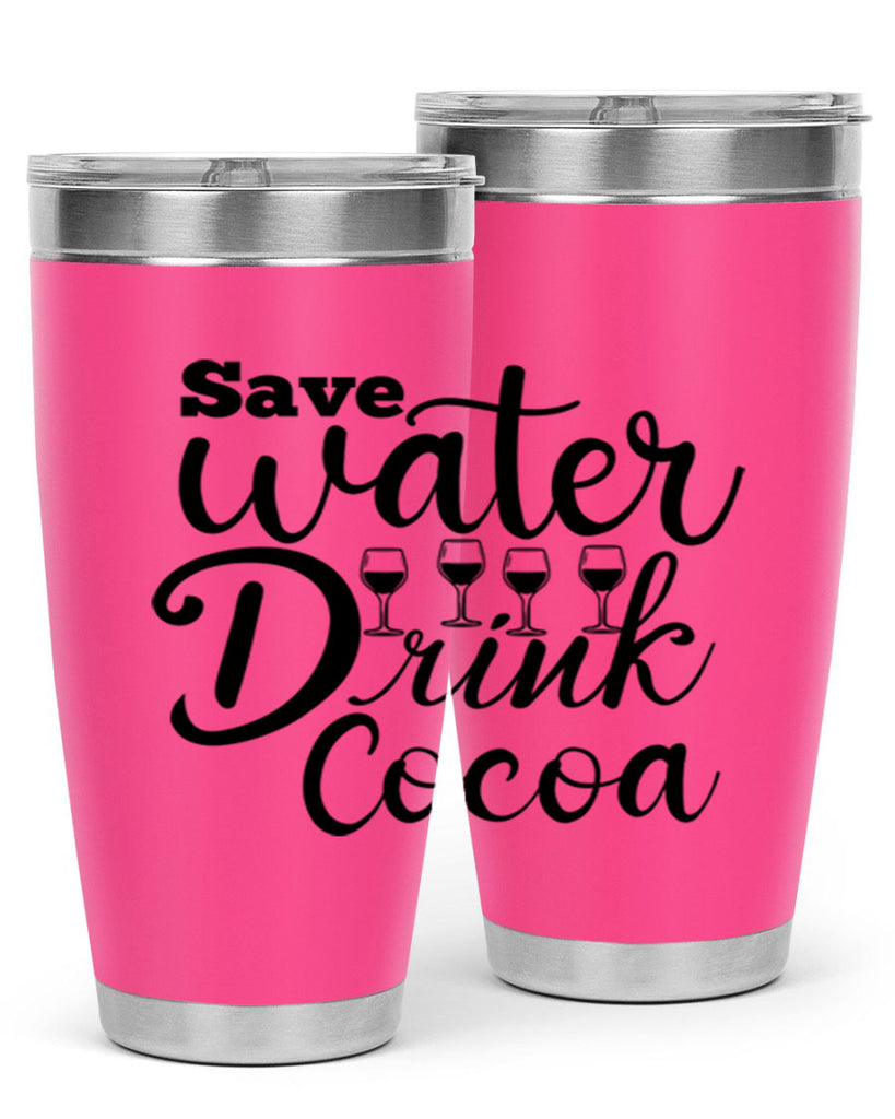 Save Water Drink Cocoa 353#- winter- Tumbler