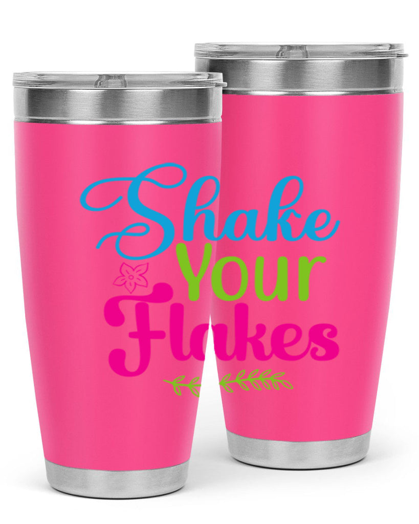 Shake Your Flakes 356#- winter- Tumbler