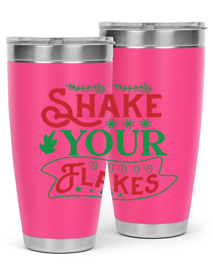 Shake Your Flakes 358#- winter- Tumbler