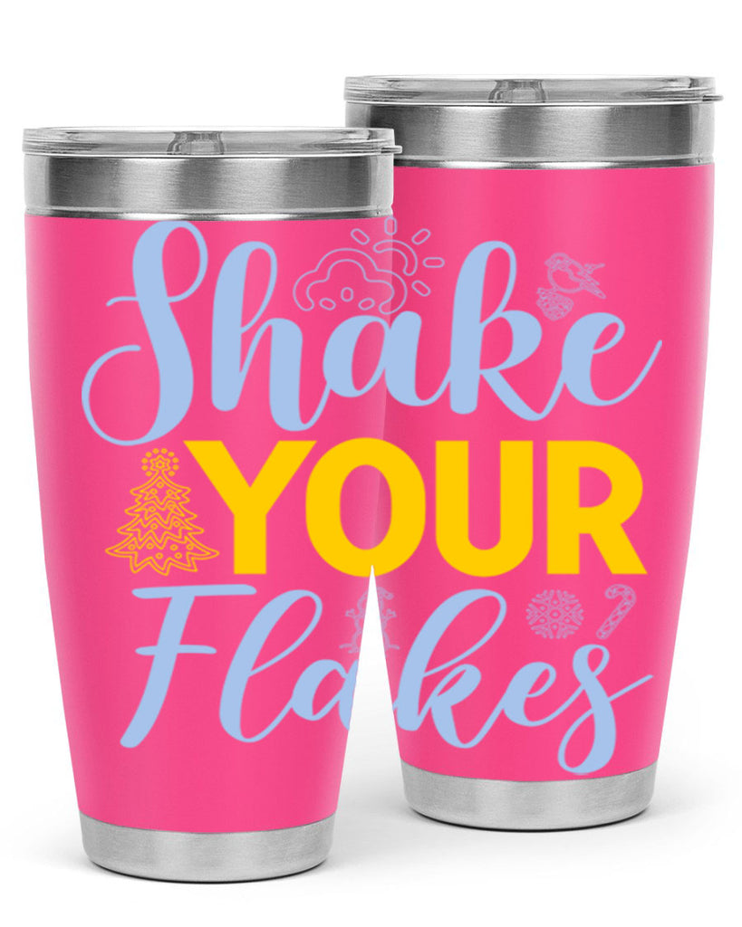 Shake your flakes361#- winter- Tumbler