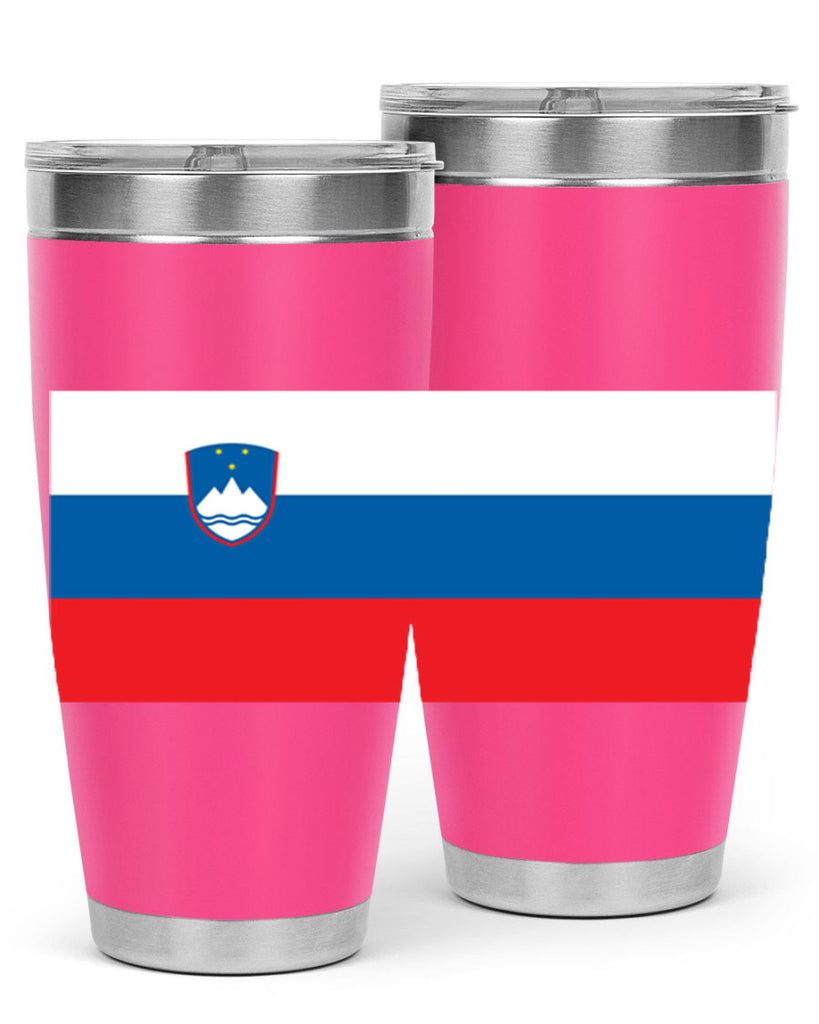 Slovenia 39#- world flags- Tumbler