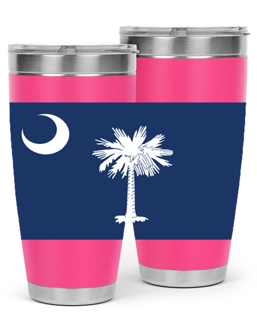 South Carolina 12#- Us Flags- Tumbler